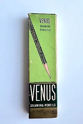 Vintage Venus 3800 3H Hard Drawing Pencils - 6 Unsharpened Amer. Pencil Co.-READ • $14.50