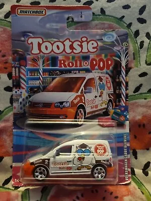 Matchbox Volkswagen Caddy Van Tootsie Roll Pop NEW HVV76 Mattel USA Candy • £9.99