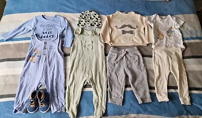 Boys Clothes 9-12 Months Bundle • £8.30