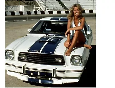 1977 Ford Mustang II Cobra W/Farrah Fawcett Refrigerator / Tool Box  Magnet • $8