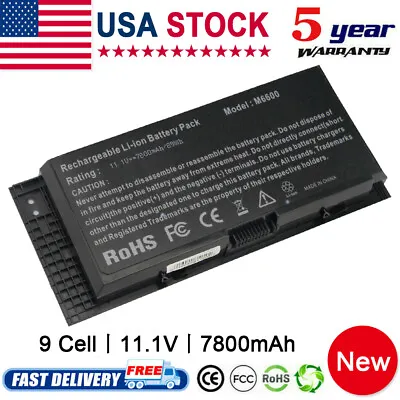 M6600 Laptop Battery For Dell Precision M4600 M4700 M4800 M6700 M6800 FV993 Fast • $24.99