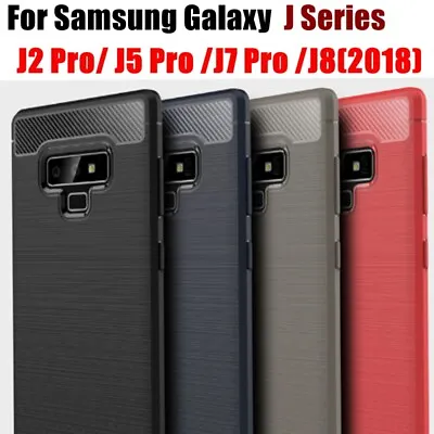 For Samsung Galaxy J5 Pro J7 J8 Soft TPU Protective Shockproof Tough Case Cover • $7.99