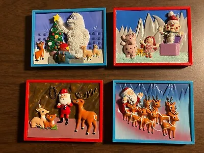 Rudolph Red Nosed Reindeer TV Classic Fridge Magnets Island Of Misfit Toys -4 • $20.99