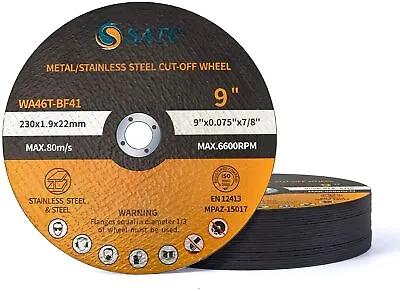 25PCS 9 Inch Cut Off Wheel Metal Stainless Steel Cutting Disc For Angle Grinder • $50.91