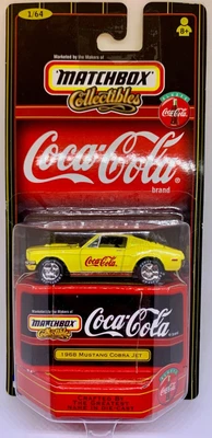 £0.81 • Buy Matchbox 1968 Mustang Cobra Jet - Coca Cola Collection - MOMC