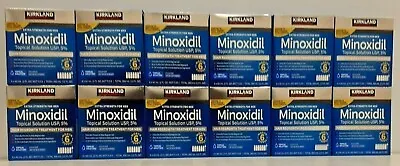Kirkland Minoxidil 5% X Strength Men 1-12 Boxes - Each Box Contains 6 Months • $229.99