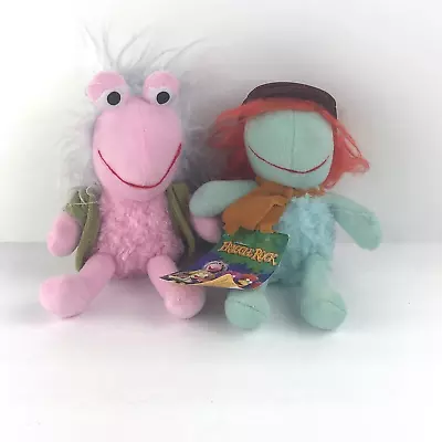 Lot Of 2: Fraggle Rock Plush 7  Jim Henson Muppets Stuffed Toy Factory 2021 • $29.99