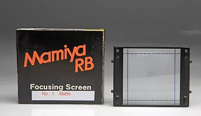Mamiya RB Focusing Screen N.1 Matte • $174.62