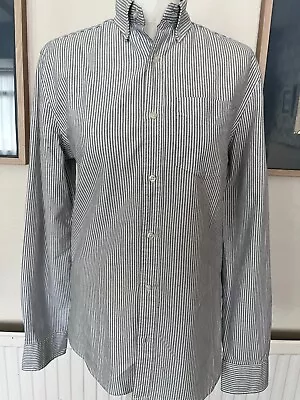 Mens Next Blue Pinstripe Shirt Size Small • £3