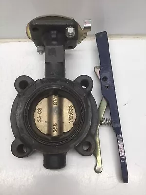 NIBCO LD-2000-3 2 1/2” Butterfly Valve Lug Style W/ Handle • $69.99