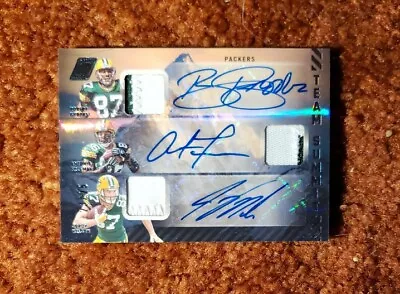 *JORDY NELSON/FREEMAN/BROOKS* 2023 Zenith Triple Patch AUTO #d 23/25 GB PACKERS • $198.95