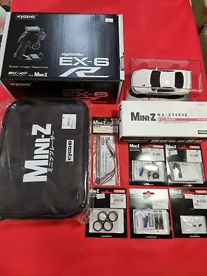 Kyosho Mini-Z 4X4 Evo 8500KV #32180 Drift Pack Nissan Skyline GT-R White + EX6R • $1199.99