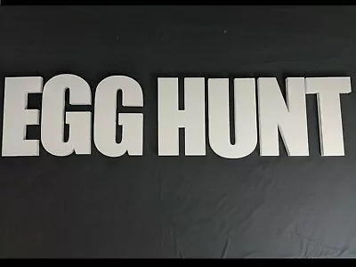 £30.60 • Buy EGG HUNT Polystyrene Decorative Letters ( EASTER ) - 380mm High - 25mm Thick