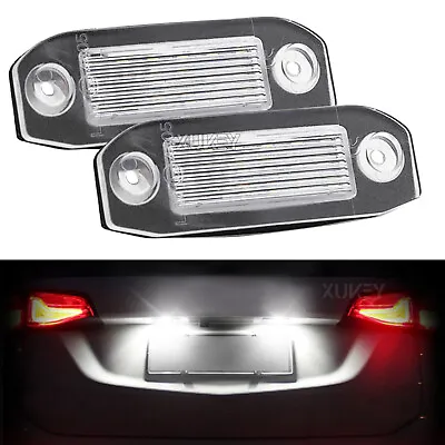 2X Volvo LED License Number Plate Lights Lamp V60 V70 C70 S40 S60 XC70 Canbus. • $9.22