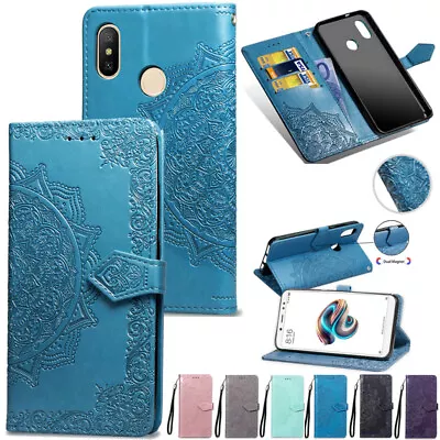 For Xiaomi Redmi Note 5/6Pro 5A 6A Magnetic Flip Leather Wallet Case Stand Cover • $80