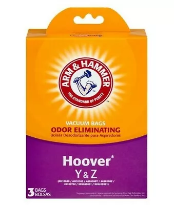 Hoover WindTunnel Type Y WindTunnel Vacuum Bag Y 4010100Y Type Z Tempo + Belts • $8.95