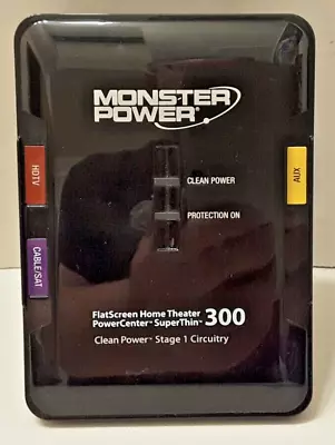 MONSTER POWER 300 FlatScreen Home Theater Clean Power Center Stage 1 Circuitry • $16.99