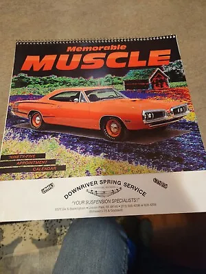 Lincoln Park Michigan 1995  MUSCLE CAR  CALENDAR  • $12.99