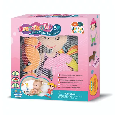 Buddy & Barney Bath Time Stickers Dressing Up Kids/Children Fun Play Toy 3y+ • $29