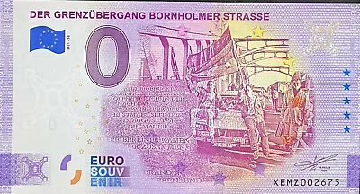 Ticket 0 Euro Der Grenzubergang Germany 2021 Number Various • £5.46