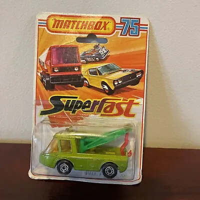 Matchbox Superfast No 74 Toe Joe In Blister Pack Rare Sealed MIB • $37.29