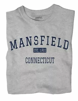 Mansfield Connecticut CT T-Shirt EST • $18.99