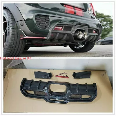 Carbon Fiber Rear Bumper Diffuser For MINI Cooper F55 F56 F57 JCW Pro Gio Style • $699.99