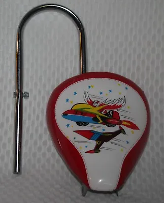 Vintage 1970s Anime Tricycle Seat Red White Battle Of The Planets Sissy Bar • $49.99