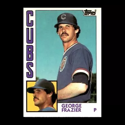 George Frazier 1984 Topps Traded Chicago Cubs #39T R321 39 • $1.79