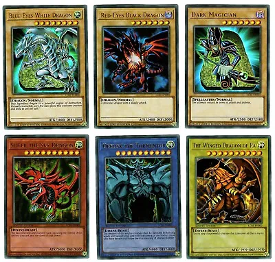 Yu-Gi-Oh Legendary Collection 25th Anniversary Set Of 6 Ultra Rare Cards • £4.99