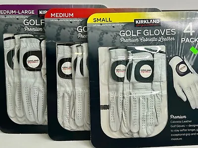 KIRKLAND SIGNATURE Golf Gloves Premium Cabretta Leather Left Hand GloveVARIETY • $22.75