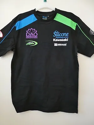 NEW Kawasaki Silicone Engineering MotoGP Racing Official Team T-Shirt  XS - M • £10.95