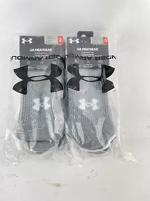 Under Armour Golf Socks 6 Pairs Heatgear (UK 7.5-12) /Brand New /15476 • £19.99