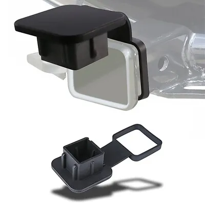 Fit Benz 2  Hitch Cover Rubber Tow Trailer Receiver Tube Plug Cap 4-Way Insert • $7.99