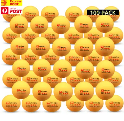 $28.40 • Buy 3 Star Jointless Professional Ping Pong Balls 100 Pack A40+mm Table Tennis Balls