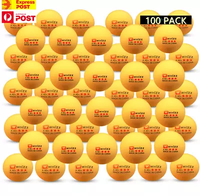 $28.40 • Buy 3 Star Jointless Professional Ping Pong Balls 100 Pack A40+mm Table Tennis Balls