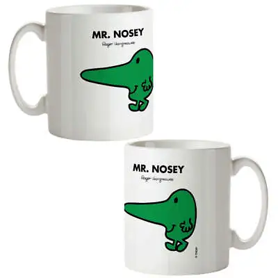 Mr. Nosey Mug Mr Men Hot Drinks Cup Gift • £9.99