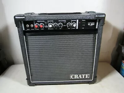 Vintage 1988 Crate SLM G-20 Guitar Amplifier Made In USA  • $295