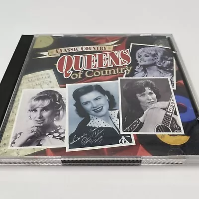 Queens Of Country Classic Country 2 CD Set Patsy Kline Crystal Gayle Brenda Lee • $4.99