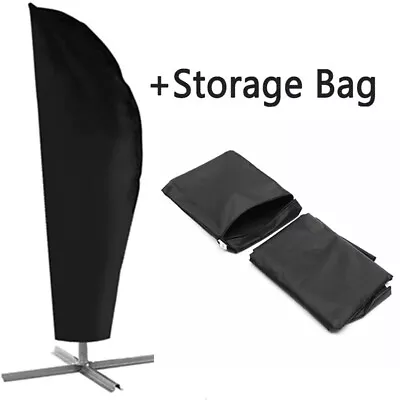 £5.40 • Buy Garden Parasol Cover Patio Umbrella Heavy Duty Waterproof Furniture Protector UK