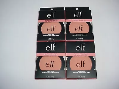 4 Pack E.l.f. Primer-Infused Blush Always Cheeky 83091 0.35 Oz Each • $9.95