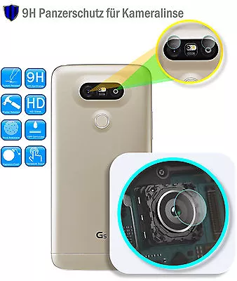 $24.97 • Buy Camera Tempered Glass Protection Film Glass Foil For LG G5 H850