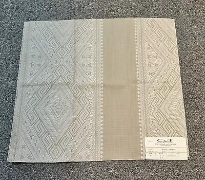 Cowtan Tout Fabric Sample Remnant Ravello Stripe Sand Polyester Michael Smith • $16.99