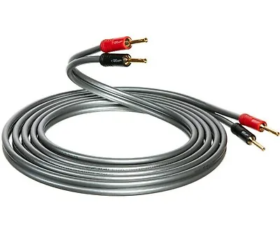 QED Reference XT40i Speaker Cable 1 X 1.5m Terminated 4 AIRLOC ABS Banana Plugs • £36.50