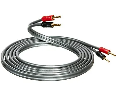 QED Reference XT40i Speaker Cable 1 X 1.75m Terminated 4 AIRLOC ABS Banana Plugs • £39.25