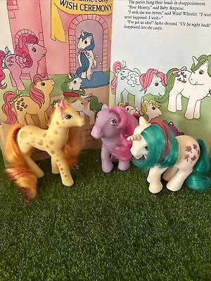 🌈 My Little Pony Lot (3) MLP Gusty Twinkler Sundae Best Sherbet Vintage • $10.50