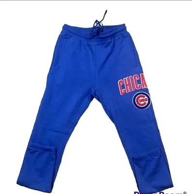 Pro Standard Chicago Cubs MLB Jogger Sweatpants Blue Red MEN'S SIZE SMALL • $29.98