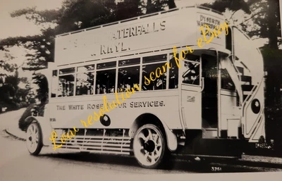 £1.20 • Buy Bus Photo: WHITE ROSE RHYL Leyland Leviathan DYSERTH Waterfalls (not Crosville)