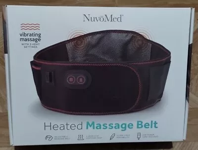 NuvoMed Heated Massage Belt Brand New  • $24.99