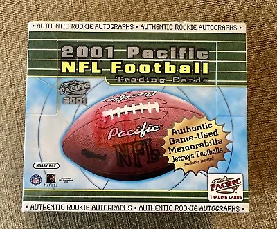 2001 Pacific Football Factory Sealed Hobby Box Brees Tomlinson Auto RC • $249.99